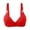 Red, variant on Hontri Bra Clearance Clothes under $5.00-Seamless Bras for Women,Bras for Women Push up Wireless Solid Color Underwear Adjustable Breathable Comfort Support Anti Drop Bra