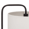 thumbnail image 4 of Bouclair Black Metal Floor Lamp with White Shade, 4 of 10