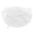 thumbnail image 1 of Couvercle de Stockage de Nourriture, Couvercle d'Étanchéité Alimentaire Stable Extensible Réutilisable Étiré Librement 6Pcs pour la Plupart des Récipients de Boîtes de Bols et des Tasses Blanches, 1 of 8