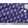 thumbnail image 3 of Soimoi Polyester Crepe Fabric Leaves & Floral Block Print Sewing Fabric Yard 42 Inch Wide, 3 of 3