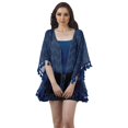 thumbnail image 1 of Moomaya Front Open Printed Shrug Beach Clothes For Kimono Cardigans For Women, 1 of 5