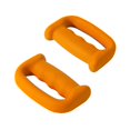 thumbnail image 2 of koolsoo 2 Pcs Haltères de Boxe Prise en Forme de D Poids à Main pour Exercices d'Aérobic Marche Orange, 2 of 9
