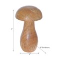 thumbnail image 2 of Mango Wood Decorative Mushroom Small, 2 of 3