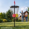 thumbnail image 2 of Soozier 24-Chain Practice Basket for Disc Golf Target Stand Black & Silver, 2 of 10