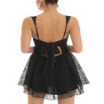 thumbnail image 4 of Women Sleeveless Mini Backless Dress Spaghetti Strap A Line Cocktail Dresses, 4 of 6