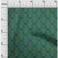 thumbnail image 1 of oneOone Cotton Poplin Fabric Floral Block Print Sewing Fabric BTY 56 Inch Wide, 1 of 4