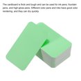 thumbnail image 4 of Unique Bargains 3.5' x 2' Blank Paper Business Cards Small Index Flash Cards Message Note Card, Green 300 Pack, 4 of 5