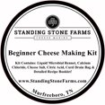 thumbnail image 2 of Standing Stone Farms Basic Beginner Cheese Making Kit - Mozzarella, Burrata, Burricota, Chevre, Ricotta, Mascarpone & Butter!, 2 of 5
