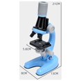 thumbnail image 3 of Microscope Science Kit 100X/400X/1200X Magnification Scientific Microscope with Slide Educational STEM Gift for Students and Beginners, 3 of 8
