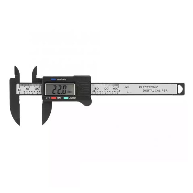 Digital Caliper Accurate Woodworking Angle Meter Adjustable LCD Screen 100mm Vernier Calipers Pachometer Rulers Measuring Device 0-100mm