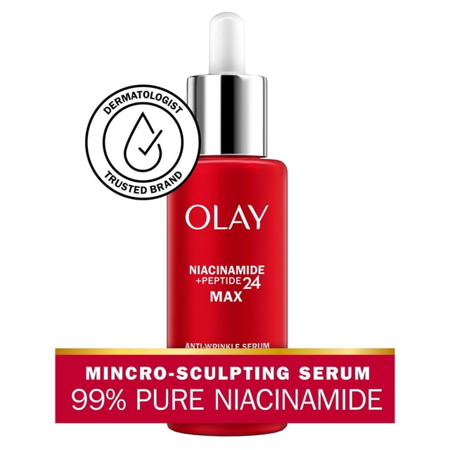 Olay Niacinamide Serum MAX Wrinkle Reducing, Fragrance – Free