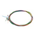 thumbnail image 3 of 4Pcs Guitare String Kit Fil d'Acier Inoxydable Noyau Basse Électrique Couleur String pour Guitare Acoustique 120cm, 3 of 14