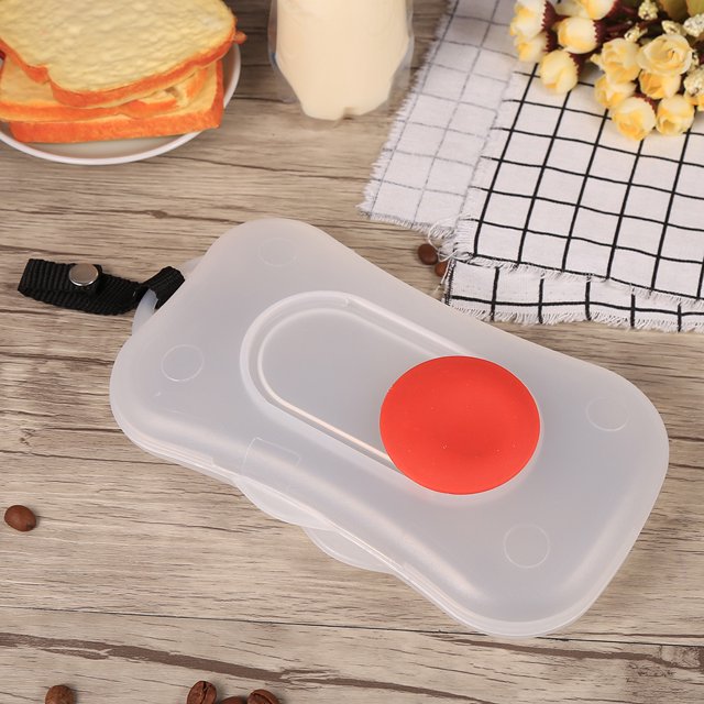 Baby Outdoor Portable Wet Tissue Dispenser Case Infant Reusable Pram Wet Wipes Box Convenient Tissue Case For Travel
