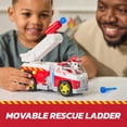 thumbnail image 4 of PAW Patrol Fire Rescue: Marshall's Rescue Fire Engine with Figure, Launcher & Accessories for Kids 3+, 4 of 5
