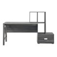 thumbnail image 2 of Furniture of America Axela Wood Multi-Storage Desk in Distressed Gray, 2 of 9