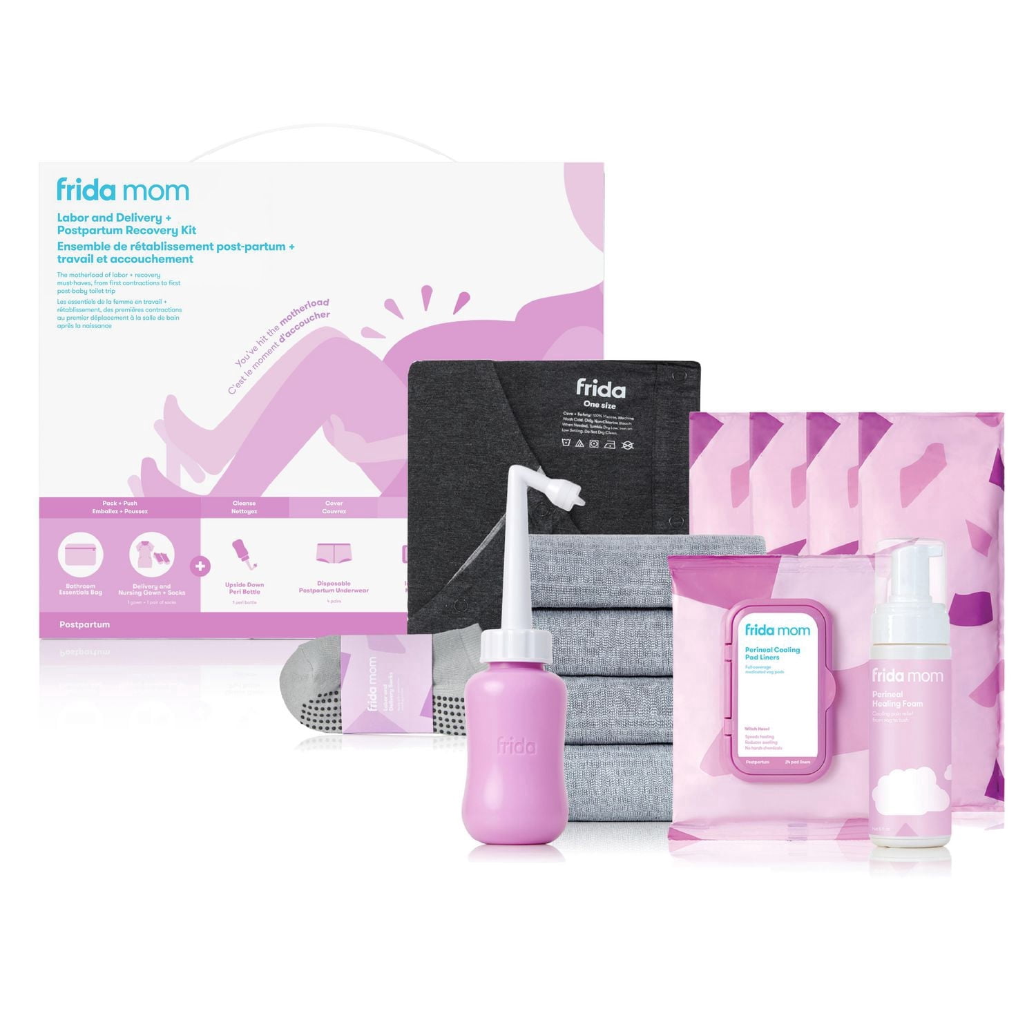 Frida Mom - Women, Newborn Baby Hospital Packing Kit - Labour and