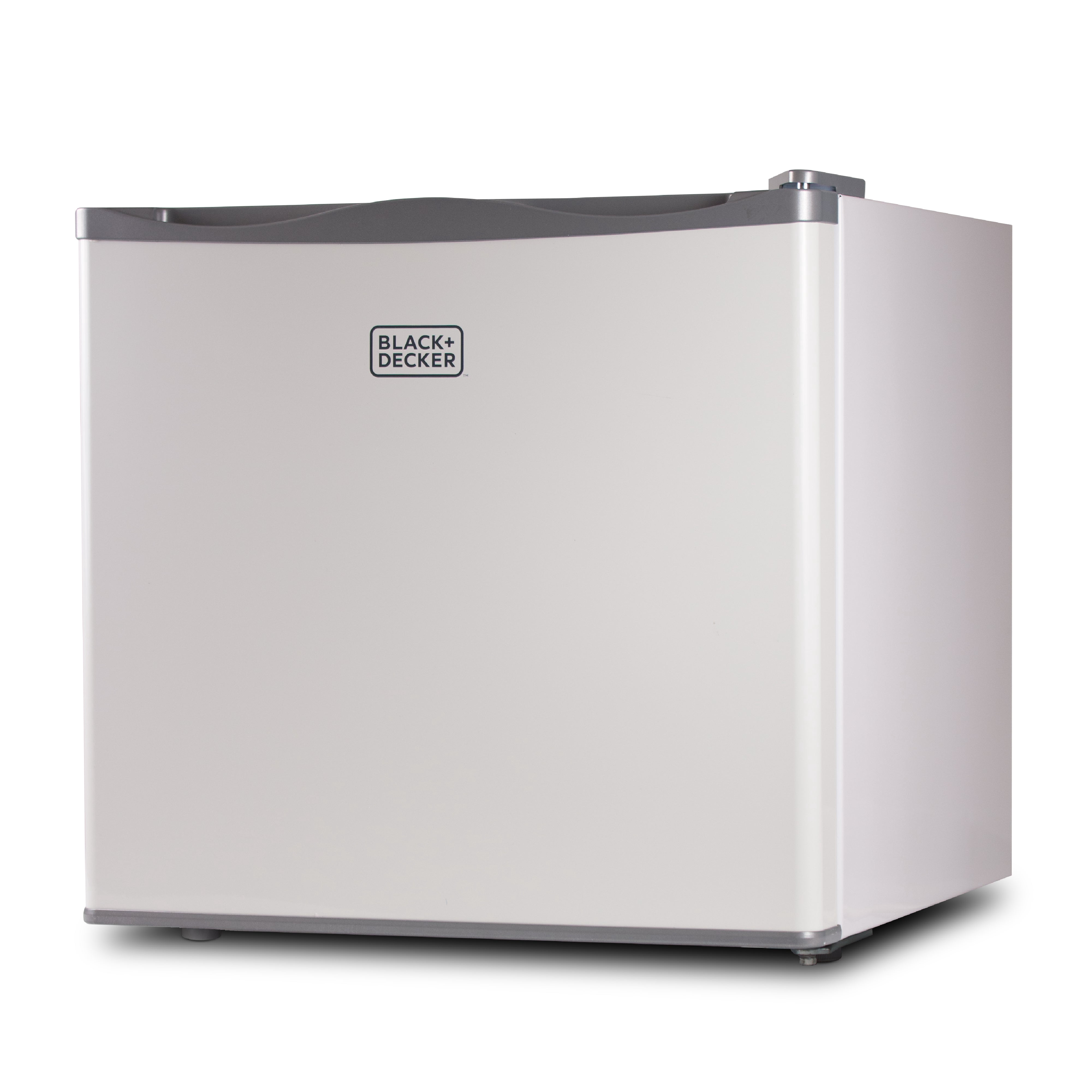 BLACK+DECKER 1.2 Cu. Ft. Compact Upright Freezer, ENERGY STAR Certified, Mini Deep Freeze with Full-Width Wire Shelf, BUFK12W, White