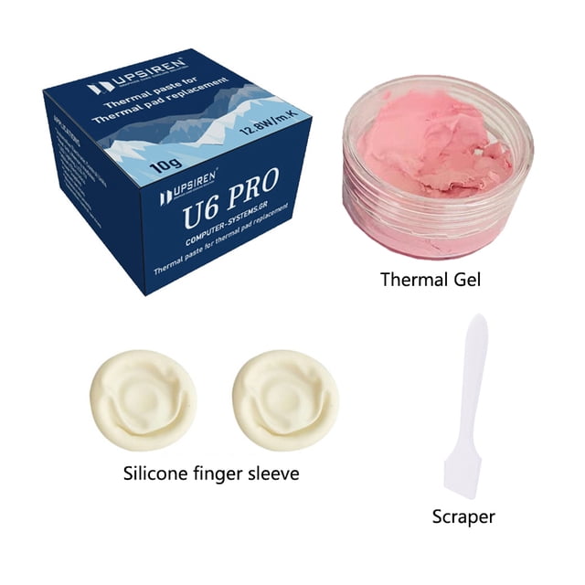 Thermal Putty U6 PRO UX PRO Ultra For VGA GPU IC Processor Rapid Cooling Thermal Pad Replacement Heat Blocking Putty U6 PRO 10g