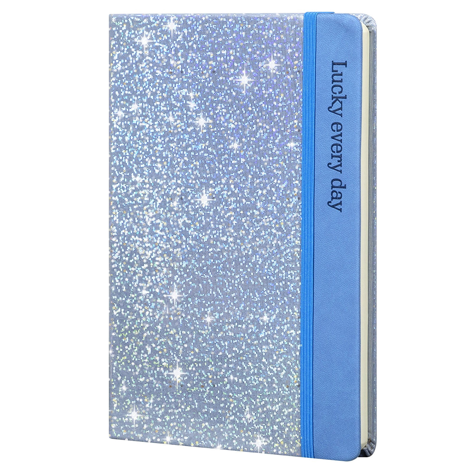 Glitter Notebook 8.3x5.7” 240 Lined Pages Glitter Never Peel Off Journal For Girls College Ruled A5 Hardcover Notebooks For Teens Women Writing Note Taking Wor