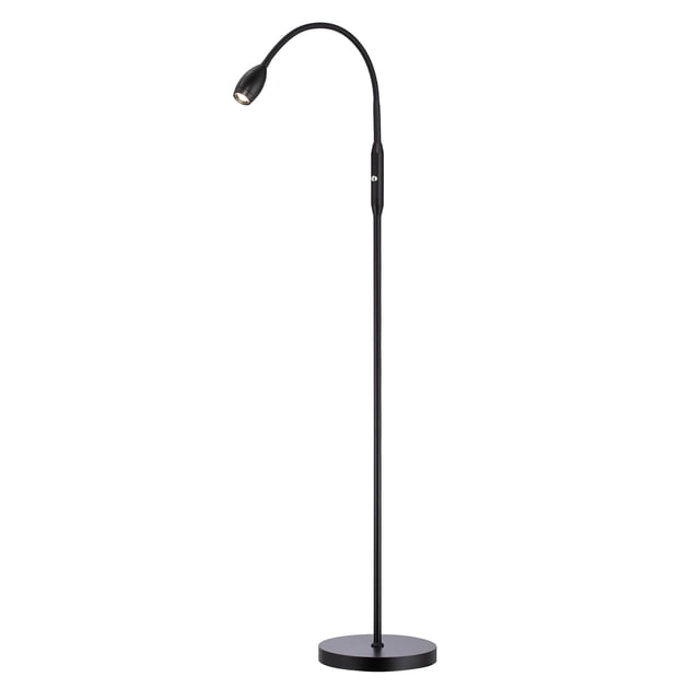 O’Bright Ray – Lampe sur Pied à Faisceau DEL Réglable, Projecteur à Intensité Variable et Zoomable, Col de Cygne Flexible, Lampe sur Pied pour Lecture/artisanat, Travail