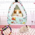 thumbnail image 3 of Hamster Hammock, Green Hamster Hanging House, For Small Pets Squirrel, 3 of 8