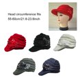 thumbnail image 2 of Wweixi Warm Up In Style With Fashionable Wool Cap For Cold Weather Knitted Hats Knitted Caps Funny Hat Wool Hat Ear Protectors dark grey 1Set, 2 of 6