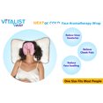 thumbnail image 4 of Hot/Cold Aromatherapy Ultra Comfort Plush Face Wrap (Pink), 4 of 5