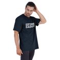 thumbnail image 2 of Inkmeso Men's Graphic Printed "First Time Daddy" Short Sleeve Tee Shirt Jersey Shirt For Dad, 2 of 7