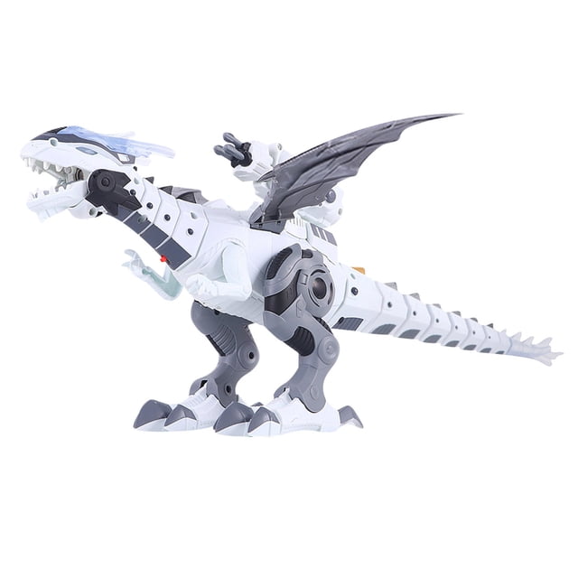 WLOELOEW A Children'S Dinosaur Light Concert Walk Will Be Called Mechanical Dinosaur Model Toy With Spray Effect