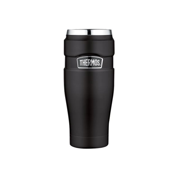 THERMOS Stainless King SK1005BKTRI4 - Thermal cup - Size 3.3 in - Height 7.6 in - 16 fl.oz - matte black