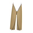 thumbnail image 1 of Waterproof Rain Pants Zipper Closure Leg Cover with Reflective Strip Lightweight Brown, 1 of 9