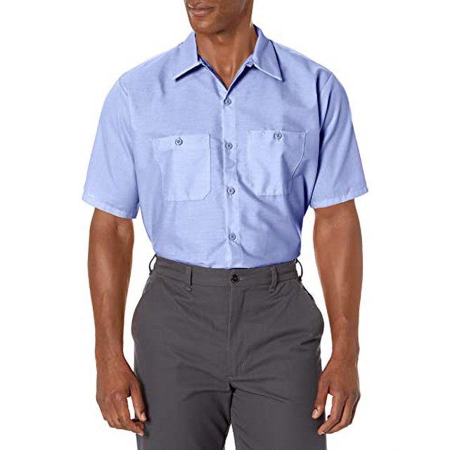 Red Kap Chemise de Travail Industrielle à Manches Courtes pour Homme