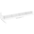 thumbnail image 4 of vidaXL Gabion Raised Bed Galvanised Steel 360x30x30 cm, 4 of 4