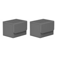 thumbnail image 3 of maskred Stylish and Secure Card Deck Storage Holder Organizer with Magnetic Closure TCG Display Gray 2Set, 3 of 6