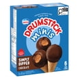 thumbnail image 3 of DRUMSTICK Minis Simply Dipped Chocolate, 3 of 7