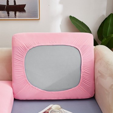 2024 Sofa Seat Cover Covers Seater Couch Slipcover Cushion Elastic Settee Protector Pink