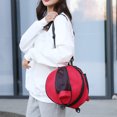 thumbnail image 4 of Dalazy Basketball Backpack Adjustable Strap Football Bag Training Pocket Oxford Cloth Soccer Water Bottle Compartment Knapsack Red, 4 of 8