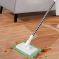thumbnail image 3 of Pressure Clamping Floor Wiper with Automatic Cloth Change System and Reusable Microfiber Towels for Effortless Cleaning, 3 of 5