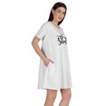 thumbnail image 2 of Inkmeso I Got The Shot Tunic Graphic T-Shirts Scoop Neck Dress Short Sleeve Tops, 2 of 8