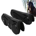thumbnail image 3 of 1 Paire de Bottes de Tendon de Cheval, Bottes de Sport avant en PU, Attelle de Jambe de Cheval, Bottes de Protection pour Saut, Randonnée, Absorption des Chocs, 3 of 8