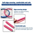 thumbnail image 4 of Tzilke Badminton Rackets Set Portable Badminton Rackets with 2 Shuttlecocks and Carrying Bag for Children, 4 of 8