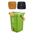 thumbnail image 4 of GROWTH TANK Kitchen Compost Bucket Thickened Handle Stronger Load Bearing Modern Garbage Can L, 4 of 9