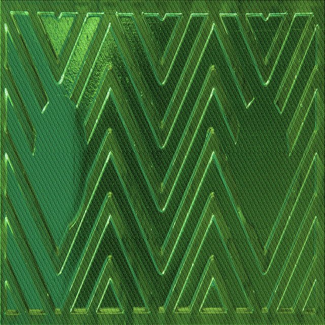 Ahgly Tapis d'Intérieur Lavable en Machine Carré Vert Émeraude Profond Transitionnel, 7 Pieds Carré