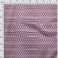 thumbnail image 3 of oneOone Silk Tabby Fabric Ogee Ikat Print Sewing Fabric BTY 42 Inch Wide, 3 of 4