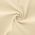thumbnail image 4 of Timegard Womens Tops Ribbed Crewneck Long Sleeve Slim Comfy Tee Casual Crop Tops Bottom Blouse Fall, 4 of 5