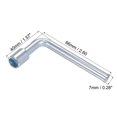 thumbnail image 2 of Unique Bargains 8mm Metric L Shaped Angled Open Hex 6 Point Socket Wrench, Single Ended, 2 of 5