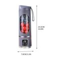 thumbnail image 3 of Portable Juicer Small And Rechargeable Fruit Juicer Machine Multifunctional Juicer Cups For Students Household Food Supplement Machine, 3 of 5