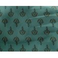 thumbnail image 4 of oneOone Georgette Viscose Fabric Floral Block Print Fabric BTY 42 Inch Wide, 4 of 4