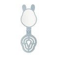thumbnail image 1 of Unique Bargains 1 Pce Peigne Miroir Pliable en Forme de Lapin Bleu ABS Nylon, 1 of 6