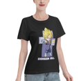 thumbnail image 2 of Women's Basic Short Sleeve T-Shirt Super Saiyan, 2 of 6